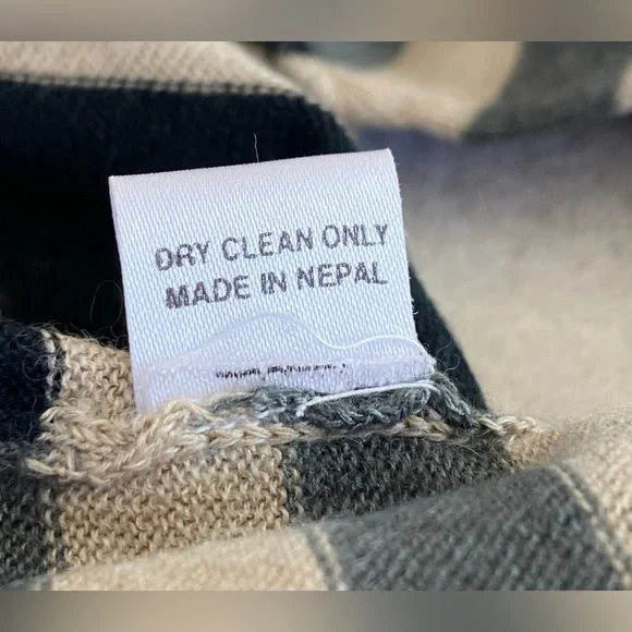 NWOT Armand Diradourian for Paul Smith Cashmere Cotton Striped Sweater L - Picture 6 of 7